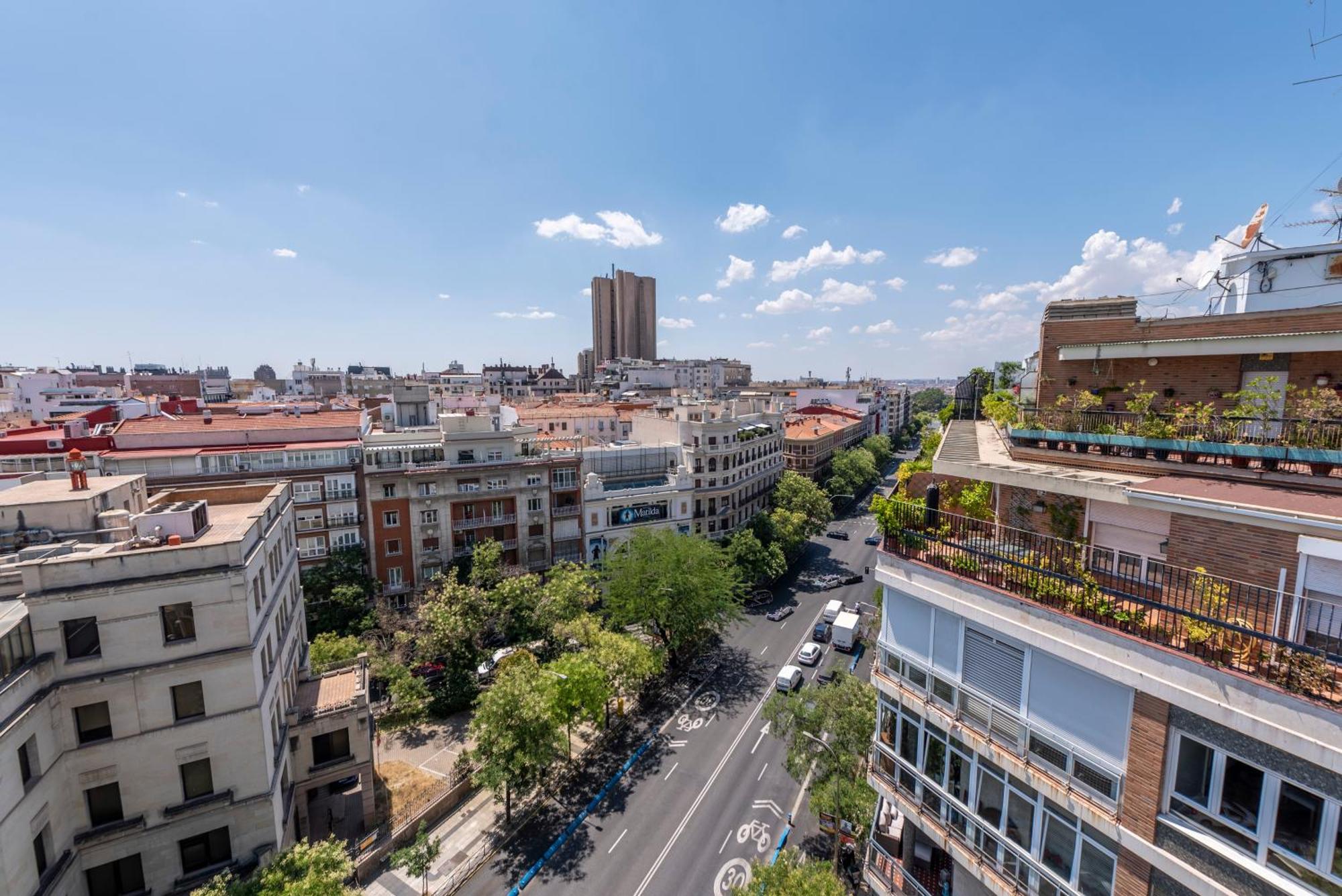 Ferienwohnung Alcala Street View Madrid Exterior foto